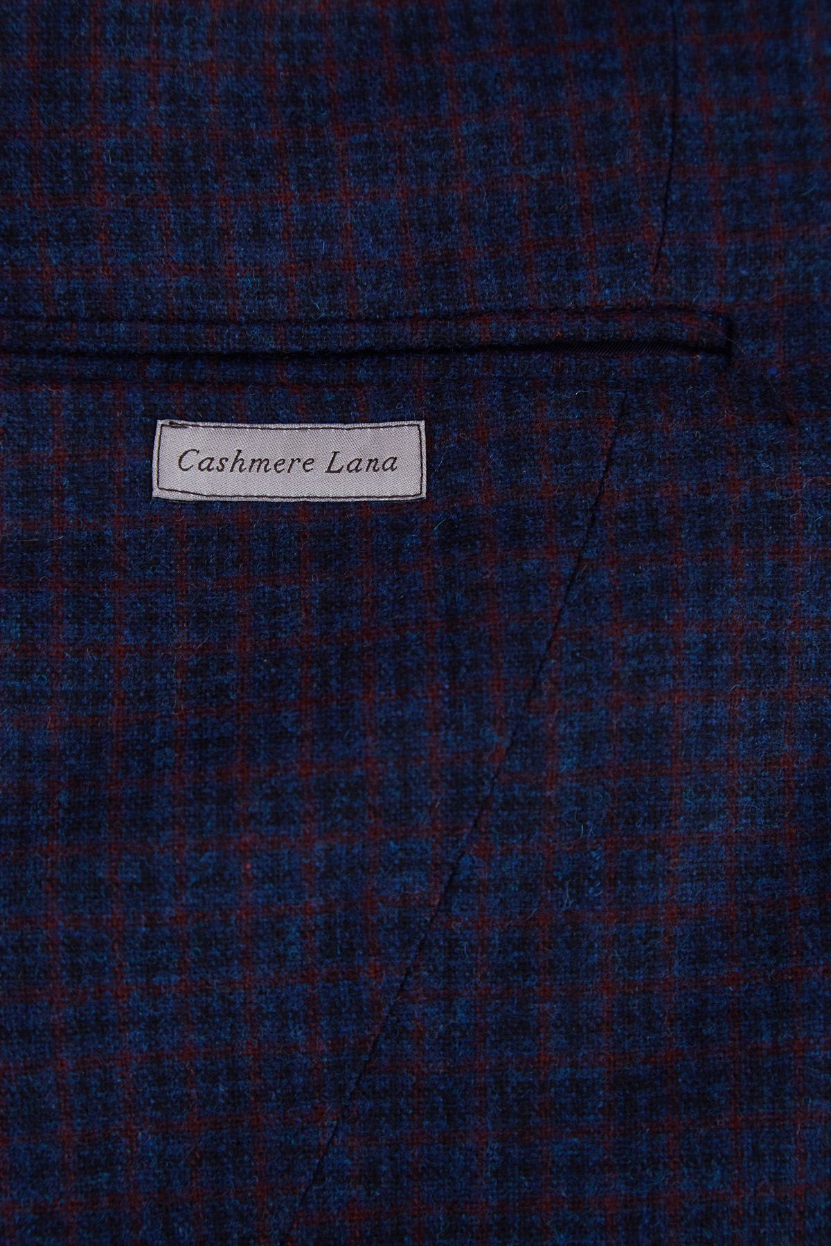 Костюм ручной работы из ткани Cashmere Lana CANALI, цвет синий, размер 56 - фото 8